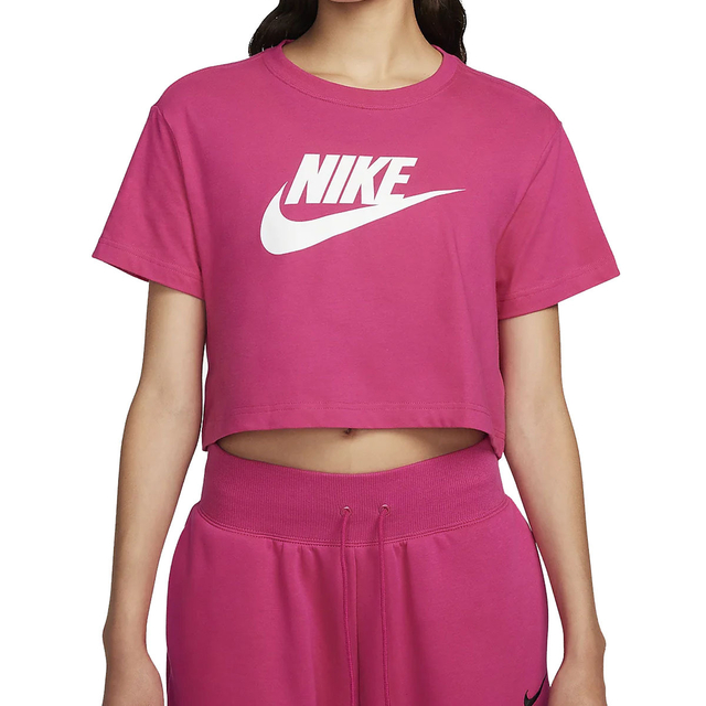Cropped Nike Sportswear Tee Essentials Pink