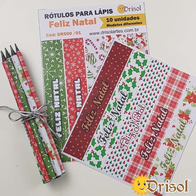 Rótulo Personalizado Para Bis - Feliz Natal