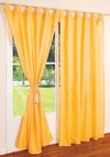 Juego de cortinas de voile triple con presillas - Articulo 123