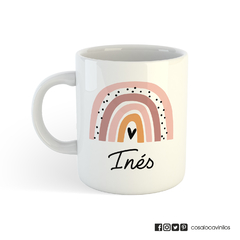 Tazas- Arcoiris personalizada