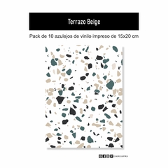 Azulejos- Terrazo Beige 15x20 cm