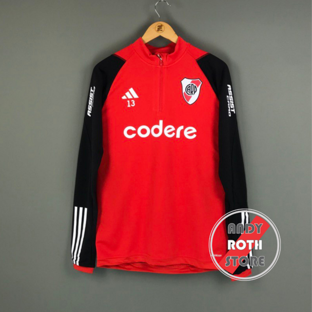 buzo rojo de entrenamiento 2024 ANDY ROTH STORE