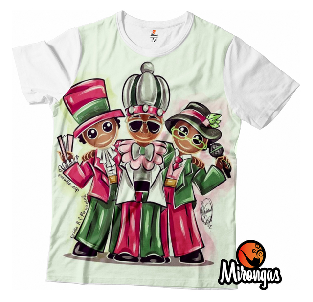 Camiseta Samba - Mangueira - Carnaval