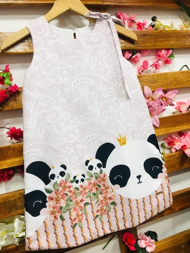 Vestido hotsell panda infantil