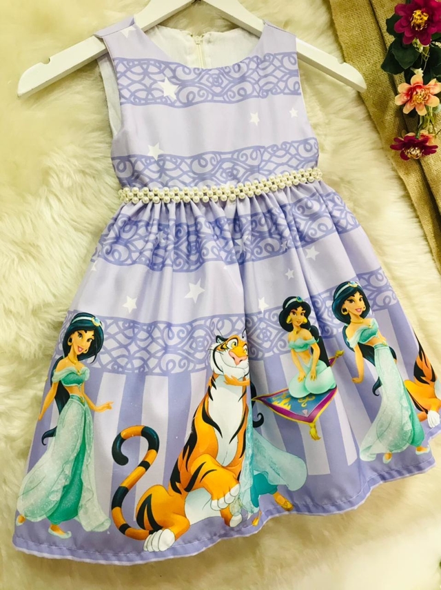 Vestido Princesa Sofia Roxo Julia infantil