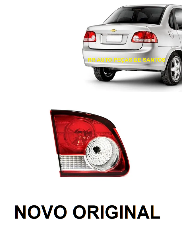 Painel Traseiro Corsa Sedan 1998 99 A 2010 Classic 2011 A 15