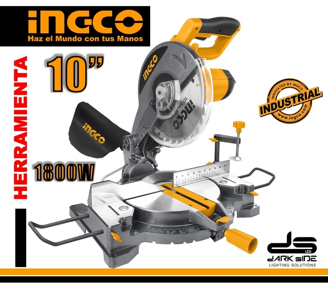 Sierra Ingletadora Eléctrica 1400W/210mm INGCO: Precisión y
