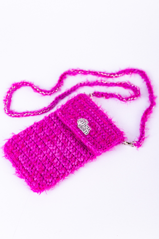 MINI CROSSBODY PLUMAS | FUCSIA