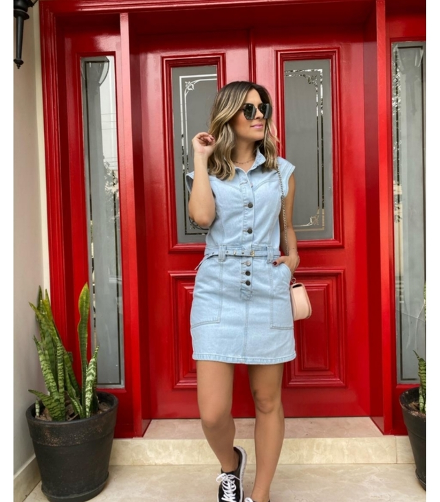 VESTIDO REGATA JEANS Comprar en Thestrela