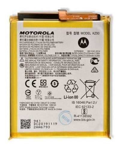Bateria Compatible Con Motorola G8 Power Kz50
