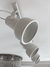 Spot Trilho Branco Alumínio para 4 lâmpadas E27 direcionáveis - Juliana Baczynski Iluminação Decorativa