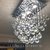 L49 Lustre Retangular Cascata de Cristais 50x30x45cm - Juliana Baczynski Iluminação Decorativa