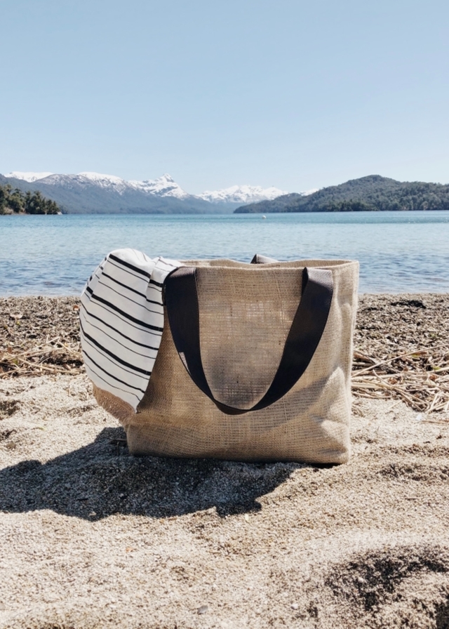 Bolso tote playa sale