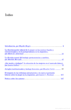 Ley, mercado y discriminación. El género del trabajo - Haydée Birgin - comprar online