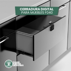 CERRADURA DIGITAL PARA MUEBLES F040 Cod: (F040-BF20) Black - comprar online