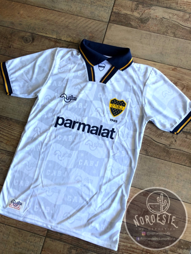 Boca Juniors retro Parmalat Suplente