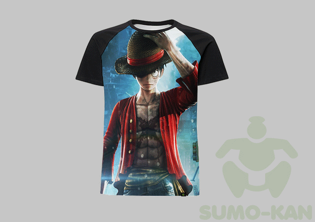 LUFFY UNIFORME FULL - Camisetas de Anime SUMO-KAN