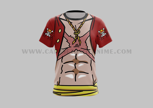 Luffy t shirt roblox one piece