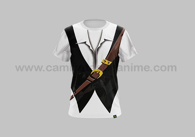 LUFFY UNIFORME FULL - Camisetas de Anime SUMO-KAN