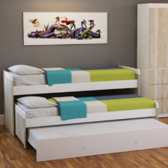 Cama Nido Triple Helsinki-Blanco - comprar online