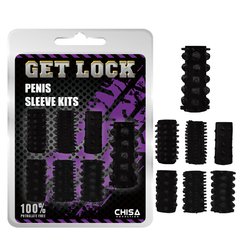 PENIS SLEEVE KITS - BLACK