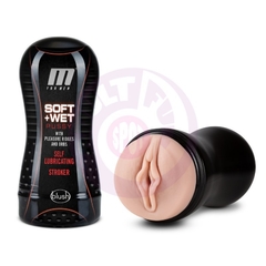 Masturbador autolubricante texturizado - M for Men - Soft + wet