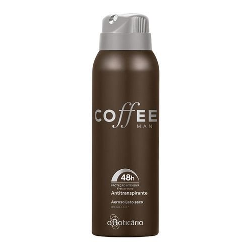 Boticário Coffee Desodorante Antitranspirante Aerosol