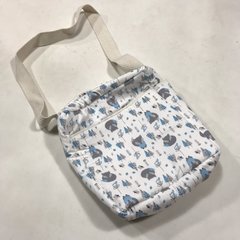 Imagen de Minibolso Gabardina 100% Algodón 3 Bolsillos Externos