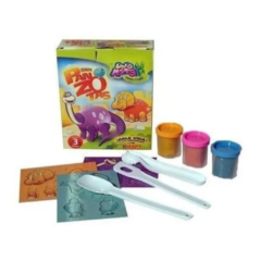 Juego De Masas Panzotas Dinos Con Accesorios - comprar online