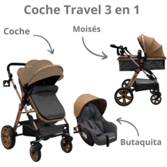 Cochecito 3 en 1 Avanti Alizze Beige - comprar online