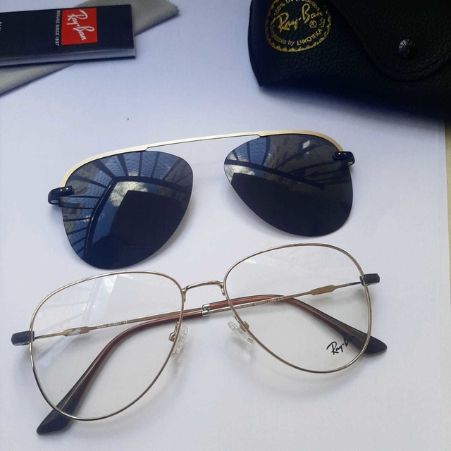 Ray ban best sale clip on sunglasses