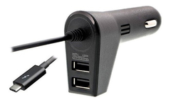 Cargador Auto Klip Xtreme Usb Dual Con Cable Usb Tipo C 12v - comprar online