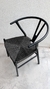 Imagen de Silla Wishbone Negra