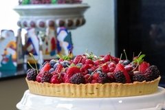 Torta de Frutas Vermelhas na internet