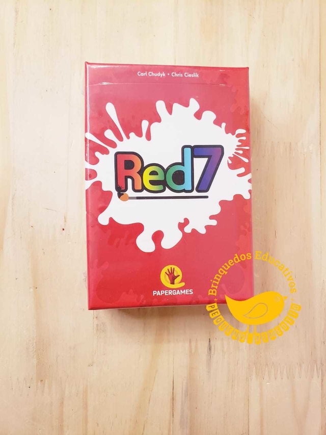 Red 7 Nova Edição Jogo de Cartas PaperGames J002 - Paper Games