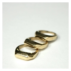 ANILLO BLOQUE DE BRONCE - comprar online