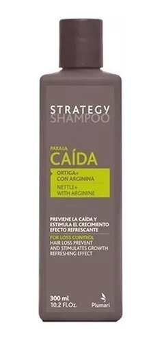 Shampoo Hombre Para La Caída 300ml Strategy - Plumari