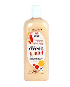 Shampoo extracto avena y miel 500 cm3 - HAN