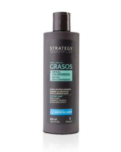 Shampoo Hombre Cabellos Grasos 300ml Strategy - Plumari