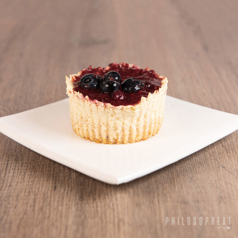 Cheesecake de Frutos Rojos KETO