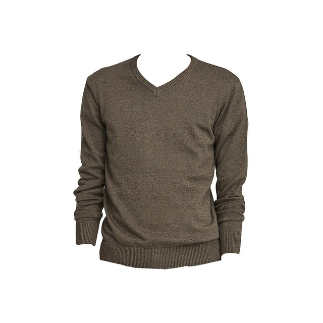 Sweater Hombre Algod n Escote V Slim Fit Classic Neck Verde 6596160