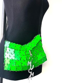 Cartera "PUZZLE NEON" - REVERSIBLE