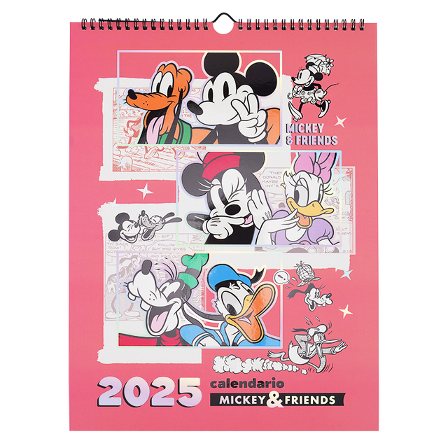 Calendario 2025 Mooving Mickey And Friends Woopy