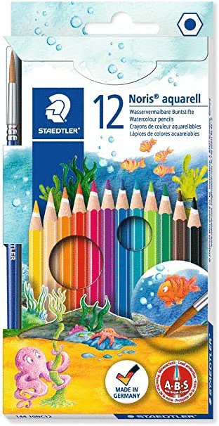 Lápices de colores Staedtler Acuarelables Noris Club X24