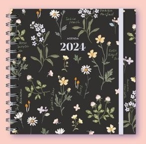 agenda 2024 - floral (10x15) (308155). Aa. Vv..