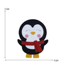 Recorte de Feltro Pinguim Preto Pequeno - comprar online