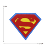 Recorte de Feltro Logotipo Super Homem