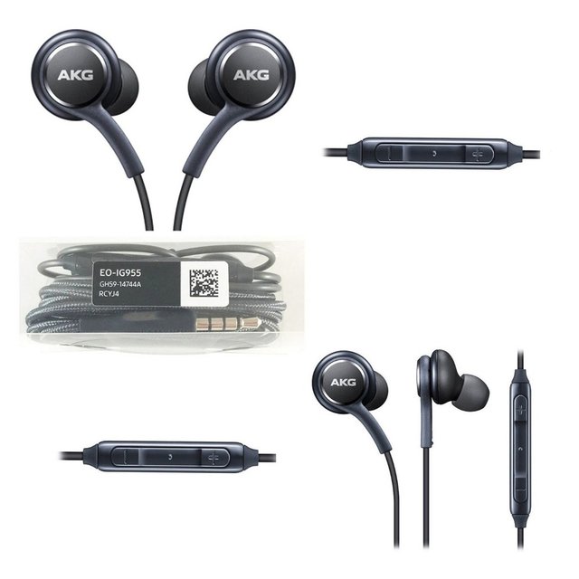 Auriculares Samsung con microfono en caja S8 AKG