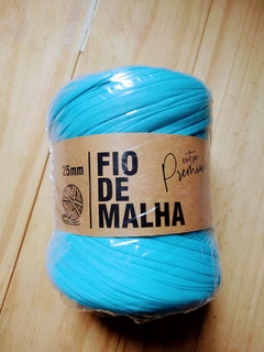 Fios de malha Extra PREMIUM - Azul Bondi (Fischer Fios) ótimo custo benefício!!!