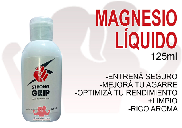 Magnesio líquido (125 ml) - STRONG GRIP